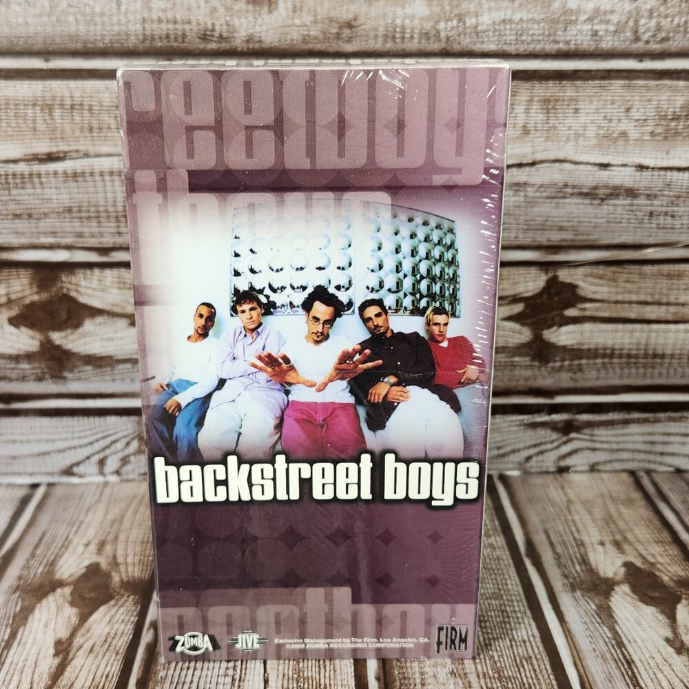 Backstreet Boys BSB VHS Video Tape For The Fans 2000 Behind Scenes NEW SEALED